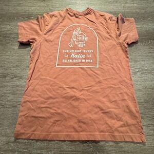 Katin Shirt Mens Medium Organic Tee Short Sleeve Tee Crew Neck Graphic Print